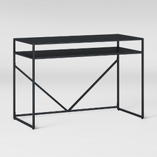 Glasgow Metal Writing Desk with Storage Black - Project 62™
