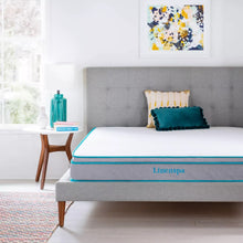 8 Spring Memory Foam Hybrid Mattress - Linenspa
