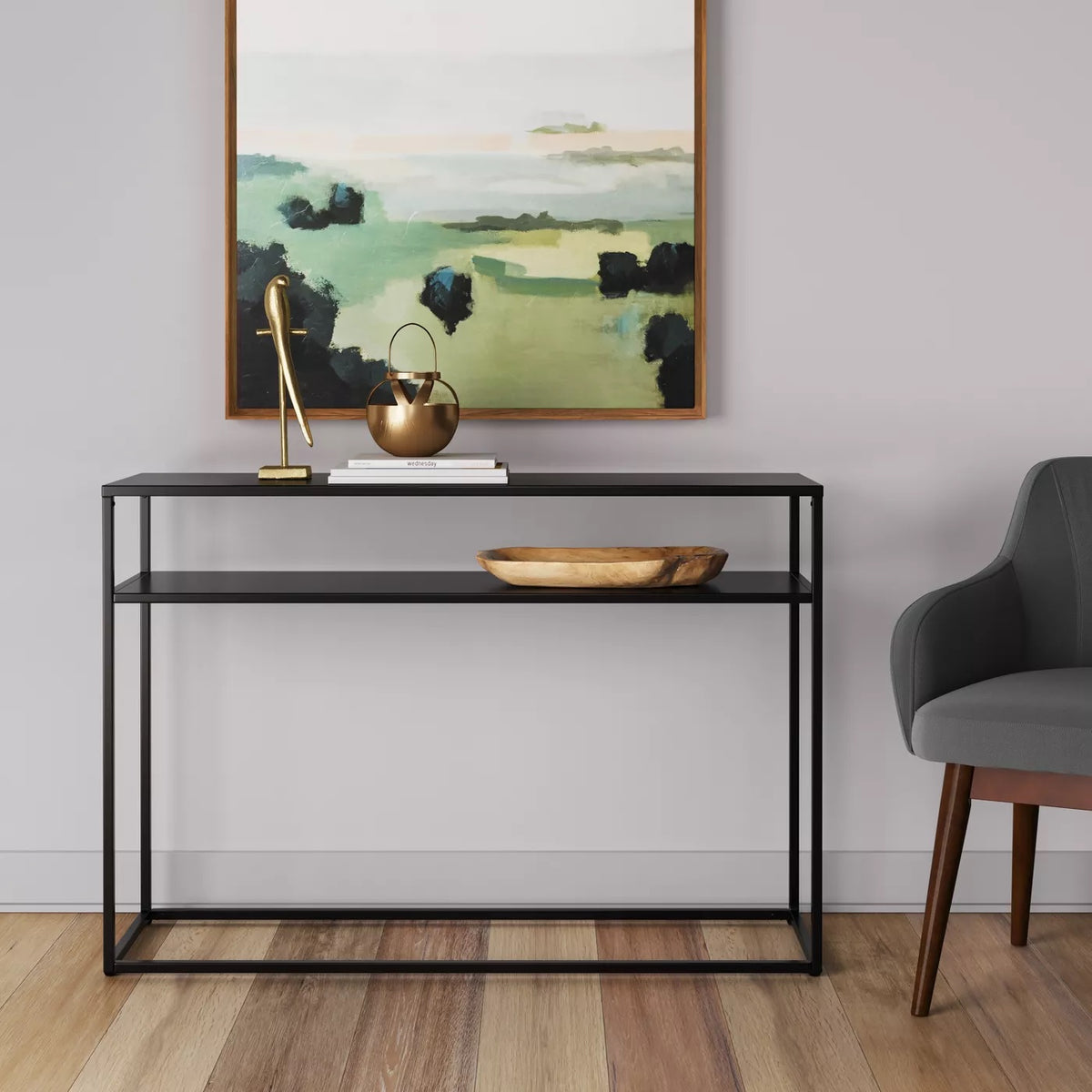 Target glasgow metal cheap console table