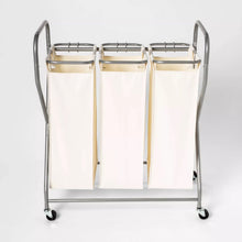 Rolling Triple Laundry Sorter White - Threshold™