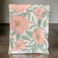 Designer Poly Mailers – Blush Garden Floral – 14.5x19 Inches, Self-Sealing, Waterproof, Tear-Resistant Shipping Bags for Small Business & E-Commerce (Pack of 50)