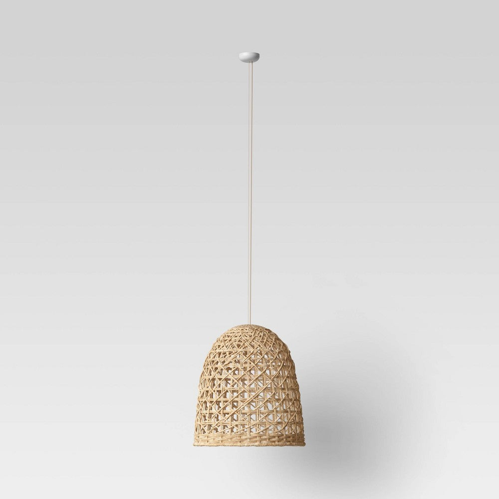 Small Seagrass Light Pendant Light Brown (Includes Energy Efficient Light Bulb) - Opalhouse