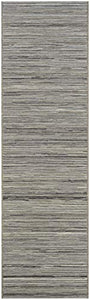 Couristan Cape Hinsdale Runner Rug, 2'3" x 7'10", Light Brown/Silver