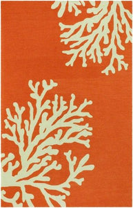 Jaipur Living Grant 5' x 7'6" Rug in Orange and Ivory