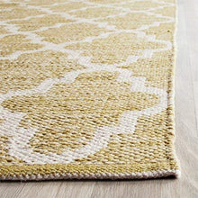 Safavieh MTK810D-3 Montauk Collection Hand Woven and Ivory Cotton Area Rug