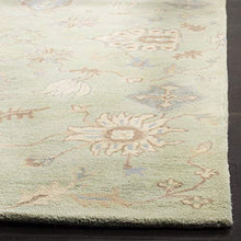 Safavieh Wyndham Collection WYD202A Handmade Light Green Wool Runner