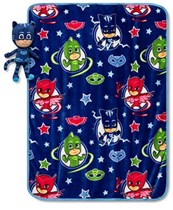 The North Co. PJ Masks 40"x50" Throw and Pillow Set