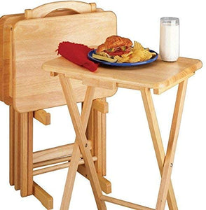 Winsome Wood Alex Snack Table Natural Set 5 Pc