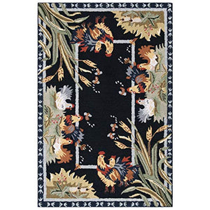 Safavieh Chelsea Collection HK56C-6 Hand-Hooked Wool Area Rug