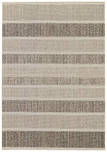 Jaipur Living Cado Indoor/Outdoor Stripe Gray/Black Area Rug (2'X3')