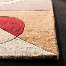 Safavieh Rodeo Drive Collection RD845B Handmade Modern Abstract Art Blue and Multi Wool Runner