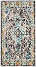 Safavieh Monaco Collection MNC243F Bohemian Chic Medallion Distressed Area Rug