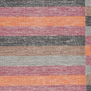 Safavieh Striped Kilim Collection STK411A Hand Woven Rust Premium Wool Area Rug