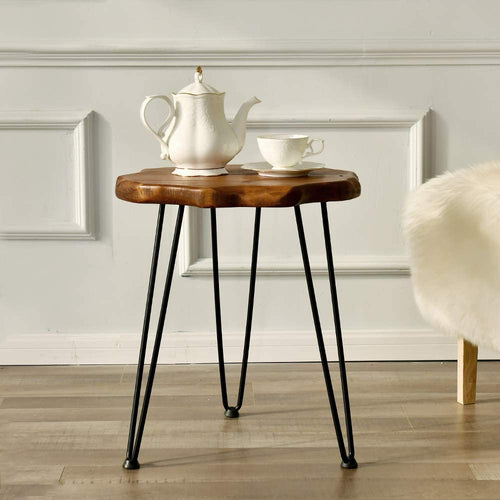 20.5” Wood Side Table