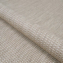 Couristan Recife Saddle Stitch Indoor/Outdoor Area Rug Champagne/Taupe, 5'10" x 9'2"