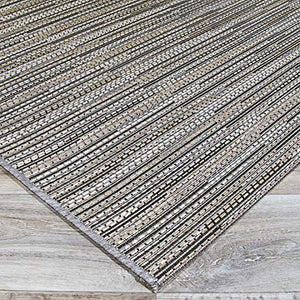 Couristan Monaco Larvotto Rug in Grey-Multi