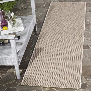 Safavieh Courtyard Collection CY8521-03012 Natural and Cream Indoor/Outdoor Area Rug