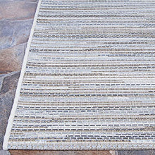 Couristan 2333/3246 Monte Carlo Coastal Breeze Taupe-Champagne Indoor/Outdoor Area Rug, 3'9" x 5'5"