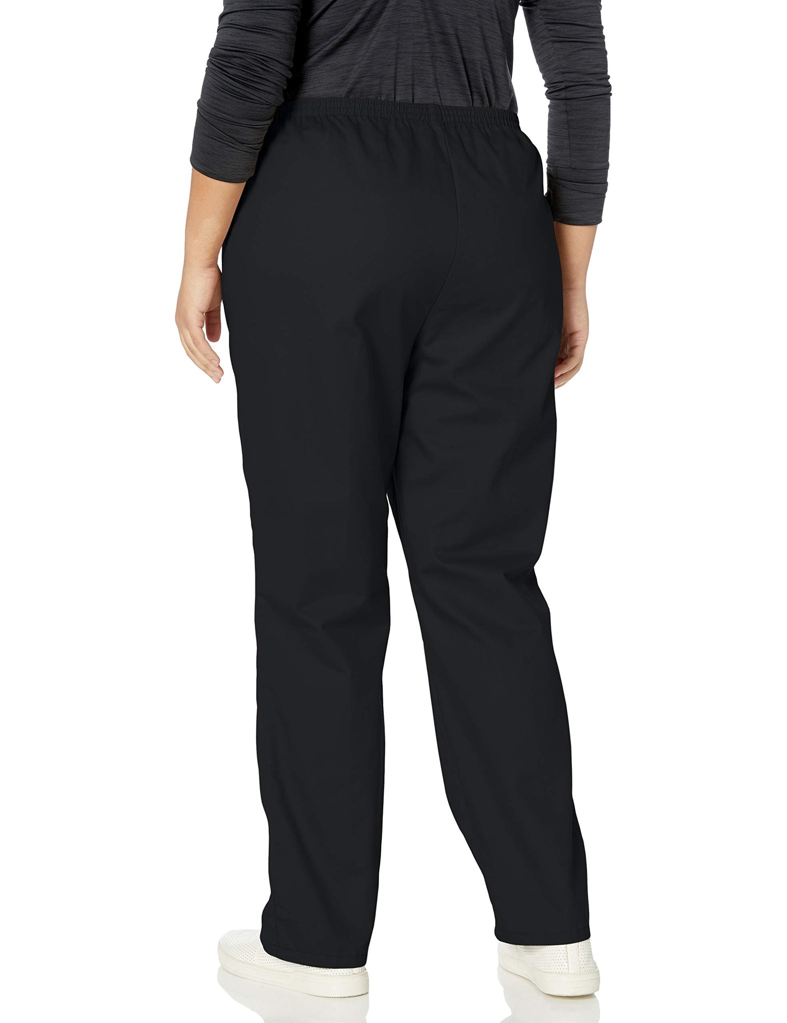 Chic Classic Collection Women's Cotton Pull-on Pant with Elastic