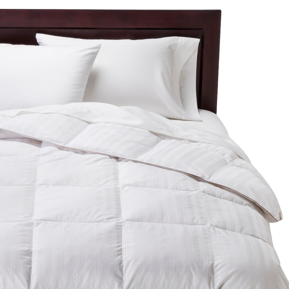 Queen Warmest Down Comforter White - Fieldcrest