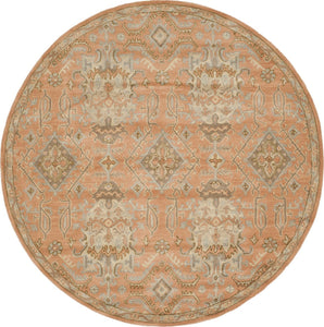 Safavieh Wyndham Collection WYD203A Handmade Terracotta Wool Area Rug