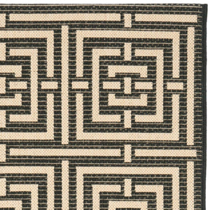 Safavieh Courtyard Collection CY6937-21 Indoor and Outdoor Area Rug, 2' x 3'7", Terracotta/Cream