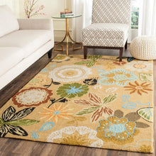 Safavieh Four Seasons Collection FRS472B Hand-Hooked Grey and Multi Indoor/Outdoor Area Rug