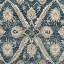 Safavieh Sofia Collection SOF378C Vintage Blue and Beige Distressed Runner