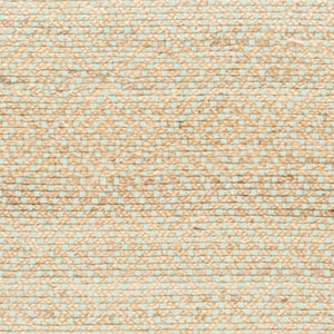 Safavieh Natural Fiber Collection NF453A Hand Woven Natural and Green Jute Area Rug
