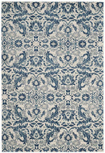 Safavieh Evoke Collection EVK238C Contemporary Ivory and Blue Area Rug