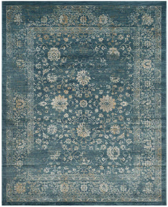 Safavieh Evoke Collection EVK510K Vintage Oriental Light Blue and Beige Area Rug