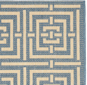 Safavieh Courtyard Collection CY6937-21 Indoor and Outdoor Area Rug, 2' x 3'7", Terracotta/Cream