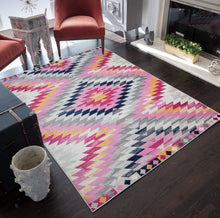 CosmoLiving by Cosmopolitan BR25B Cyprus Collection Area Rug, 8'0"x10'0", Tribal Rose