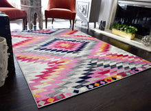 CosmoLiving by Cosmopolitan BR25B Cyprus Collection Area Rug, 8'0"x10'0", Tribal Rose