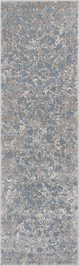 Well Woven Pearl Nora Modern Vintage Oriental Soft Rug Runner,  Blue