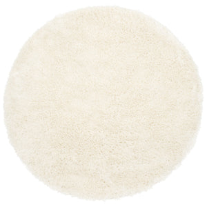 Lavish Home Lavish Home Shag Area Rug, Beige, 5'