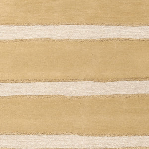 Safavieh Martha Stewart Collection MSR3617A Wheat Beige Premium Wool and Viscose Chalk Stripe Wheat Beige Area Rug