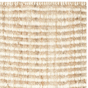 Safavieh Natural Fiber Collection NF734A Hand Woven Natural and Ivory Jute Area Rug