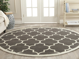 Safavieh Chatham Collection CHT733B Handmade Blue and Ivory Premium Wool Area Rug