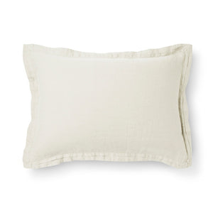 Fieldcrest 100% Linen Sourcream( Ivory) Standard Sham