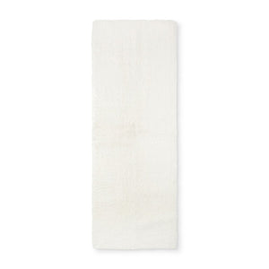 60"x22" Tufted Spa Bath Runner Cream - Fieldcrest