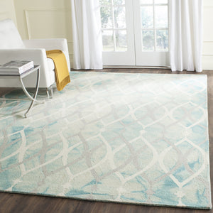 Safavieh DDY534J-214 Dip Dye Collection Grey and Ivory Blue Runner