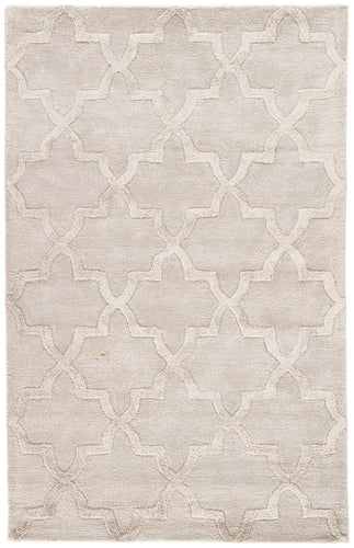 Jaipur Living Canton Hand-Tufted Trellis Gray/Silver Area Rug (2' X 3')