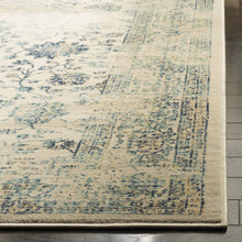 Safavieh Evoke Collection EVK510K Vintage Oriental Light Blue and Beige Area Rug