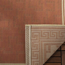 Safavieh Martha Stewart Collection MSR4123A Byzantium Terracotta and Beige Area Rug