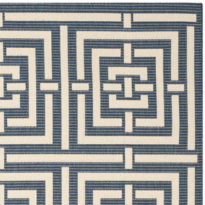 Safavieh Courtyard Collection CY6937-21 Indoor and Outdoor Area Rug, 2' x 3'7", Terracotta/Cream