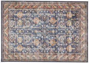 Safavieh Bijar Collection BIJ653B Traditional Oriental Vintage Royal Blue and Ivory Runner