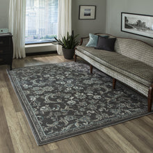 Momeni Rugs BROOKBH-05GRY7A9A Brooklyn Heights Collection Area Rug, 7'10" x 9'10", Grey