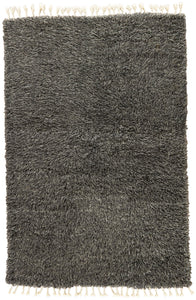 Jaipur Living Tala Hand-Knotted Solid Dark Gray/Silver Area Rug (2'X3')