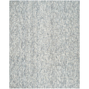 Safavieh Abstract Collection ABT468C Contemporary Handmade Dark Blue and Rust Premium Wool Area Rug (6' x 9')-P